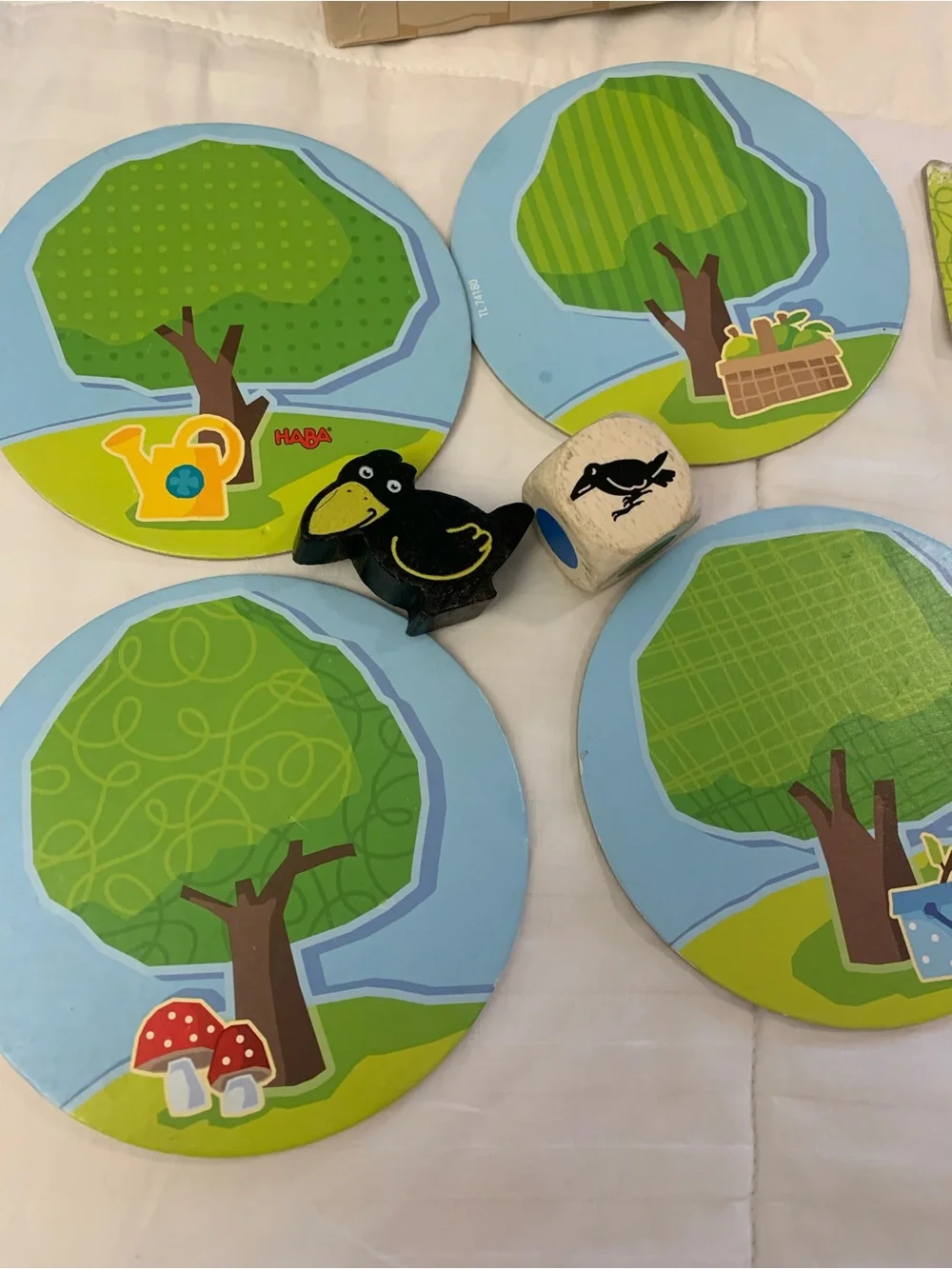 Haba Wooden Fruit First Orchard German Game